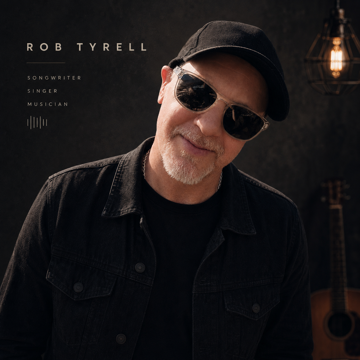 Photorealistic artist portrait for Rob Tyrell